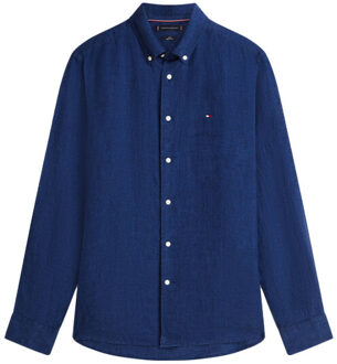 Tommy Hilfiger Overhemd lange mouw mw0mw41530 Blauw