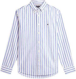 Tommy Hilfiger Overhemd lange mouw mw0mw42441 - maat XL Ecru