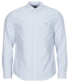 Tommy Hilfiger Overhemd Lange Mouw Tommy Hilfiger HERITAGE OXFORD STRIPE RF SHIRT" Blauw - S, M, L, XL