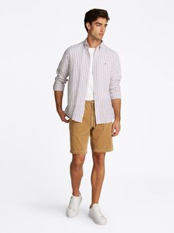 Tommy Hilfiger Overhemd Linnen streep Beige - L,M,XL