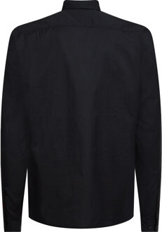 Tommy Hilfiger Overhemden Core Flex Poplin Zwart