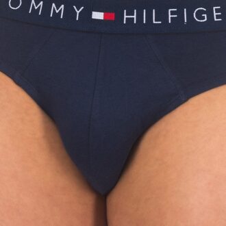 Tommy Hilfiger Pack-2 Slips ademende stof en anatomische voorkant 1U87905064 man Blauw