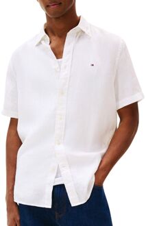 Tommy Hilfiger Pigment Dyed Linnen SS Overhemd Heren