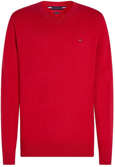 Tommy Hilfiger Pima Cotton Cashmere trui ronde hals - Heren