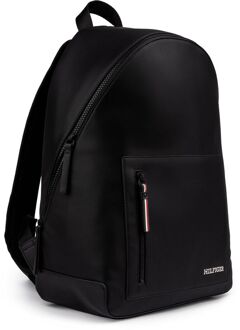 Tommy Hilfiger Piqué Rugzak Zwart - One Size