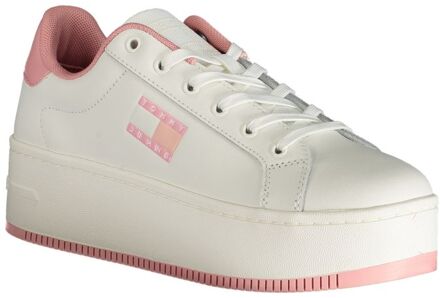 Tommy Hilfiger Platform Sneakers Fw0fw07466 - maat EU 41 Wit