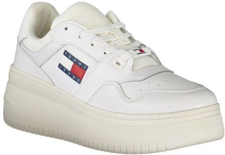 Tommy Hilfiger Platform Sneakers Fw0fw07466 Wit