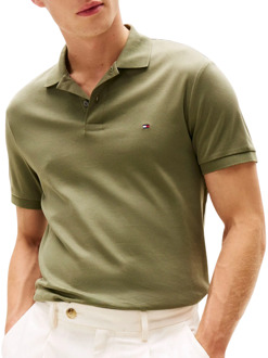 Tommy Hilfiger Polo Army heren Army Green - M,L,S,XL,XXL