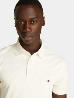 Tommy Hilfiger Polo korte mouw 1985 slim polo mw0mw17771/z00 - maat L Beige