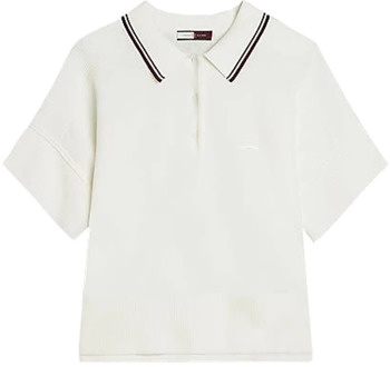 Tommy Hilfiger Polo Shirts Tommy Hilfiger , White , Dames - M,S,Xs