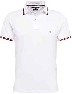 Tommy Hilfiger Poloshirt 30750 white Wit - S