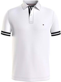 Tommy Hilfiger Poloshirt 34737 white Wit - S