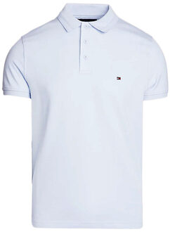 Tommy Hilfiger Poloshirt 34755 breezy blue/white Blauw - M