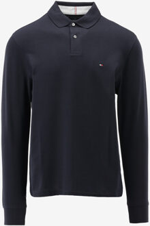 Tommy Hilfiger Poloshirt donker blauw - M