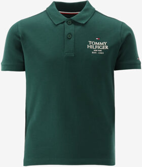 Tommy Hilfiger Poloshirt groen - 140/10J;152/12J;176/16J