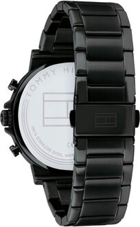 Tommy Hilfiger Polshorloge Staal Zwart 44