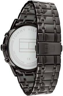 Tommy Hilfiger Polshorloge Staal Zwart 44