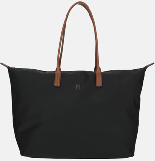 Tommy Hilfiger Popette maxi shopper black Zwart