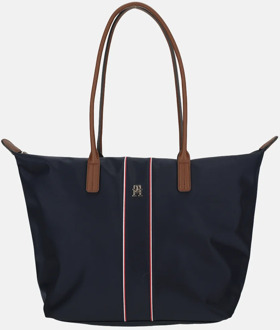 Tommy Hilfiger Popette shopper space blue corp Donkerblauw