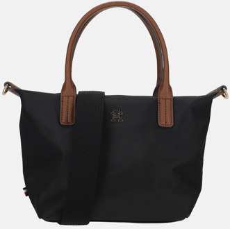 Tommy Hilfiger Popette tote handtas mini black Zwart