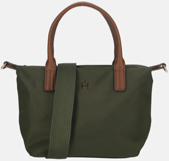 Tommy Hilfiger Popette tote handtas mini huntsman green Groen