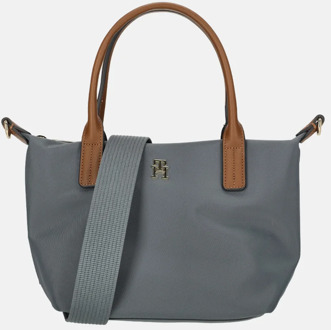 Tommy Hilfiger Popette tote handtas mini superior steel Grijs