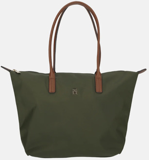 Tommy Hilfiger Popette tote shopper huntsman green Groen