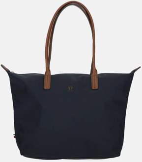 Tommy Hilfiger Popette tote shopper space blue Donkerblauw