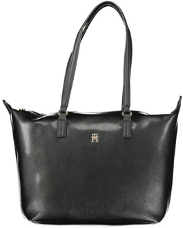 Tommy Hilfiger Poppy Plus Tote Tas Tommy Hilfiger , Black , Dames - ONE Size