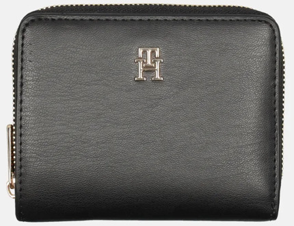 Tommy Hilfiger portemonnee M black Zwart