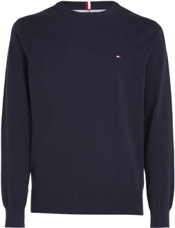 Tommy Hilfiger Pullover O-Hals Navy Donkerblauw - L,XL,XXL