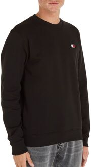 Tommy Hilfiger Regular Badge Sweater Heren zwart - XL