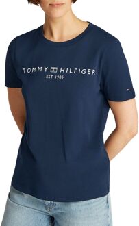 Tommy Hilfiger Regular Corp Logo Shirt Dames