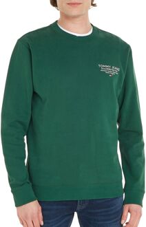 Tommy Hilfiger Regular Essential Graphic Sweater Heren groen - L