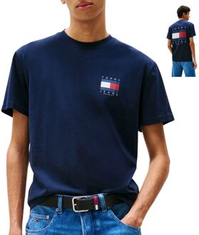 Tommy Hilfiger Regular Flag Graphic Back Shirt Heren - M