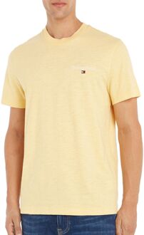 Tommy Hilfiger Regular Heathered Shirt Heren licht geel - XL