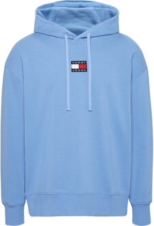 Tommy Hilfiger Relax college pop hoodie Blauw - S