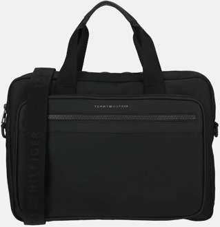 Tommy Hilfiger Repreve laptoptas 15 inch black