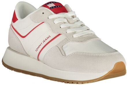 Tommy Hilfiger Retro Loper Sneaker - maat EU 41 Ivoor