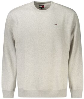 Tommy Hilfiger Ronde Hals Sweatshirt Klassieke Pasvorm Lichtgrijs - 2XL