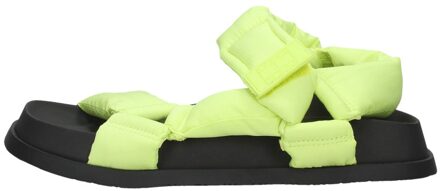 Tommy Hilfiger Sandalen Plat Groen - 39