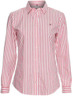 Tommy Hilfiger Shirt Tommy Hilfiger , Pink , Dames - 2Xl,Xl,L,M