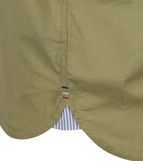 Tommy Hilfiger Short Sleeve Overhemd Flex Groen - L,M,XL,XXL