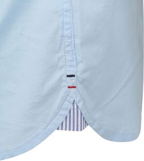 Tommy Hilfiger Short Sleeve Overhemd Flex Lichtblauw - 3XL,L,M