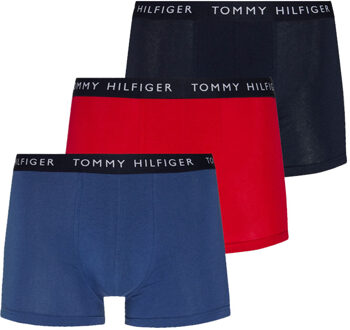 Tommy Hilfiger shorts essentials des sky 3-pack Rood - M