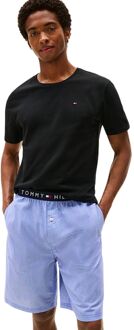 Tommy Hilfiger Signature Cotton Essentials (3-pack) Casual T-shirt Heren S Zwart