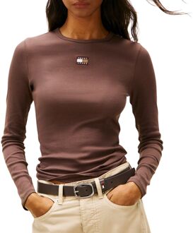 Tommy Hilfiger Slim Badge Longsleeve Shirt Dames
