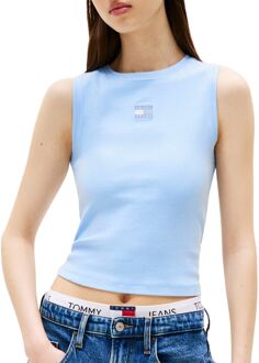 Tommy Hilfiger Slim Badge Tanktop Dames - M