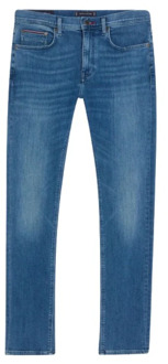 Tommy Hilfiger Slim Fit Bleecker Jeans Tommy Hilfiger , Blue , Heren - W32,W31,W34,W29,W36,W38