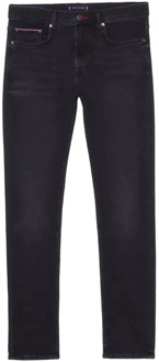 Tommy Hilfiger Slim-fit Jeans Upgrade Collectie Tommy Hilfiger , Black , Heren - W38,W30
